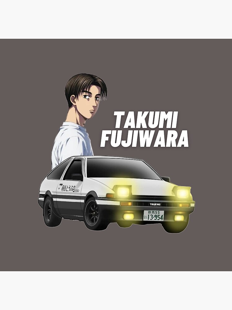 Hot Item Initial D Takumi Fujiwara Ae86 Throw Pillow - Image 2