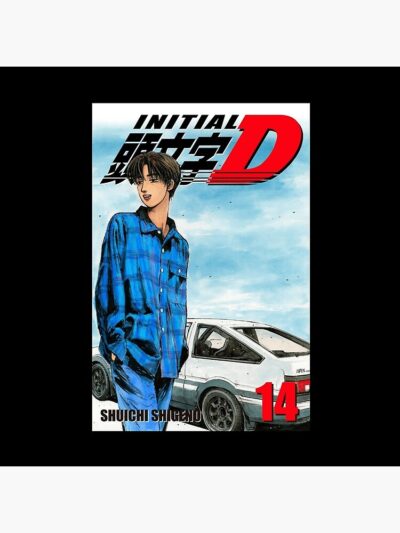 Alternative view of Hot Manga Initial D Takumi Fujiwara Shower Curtain