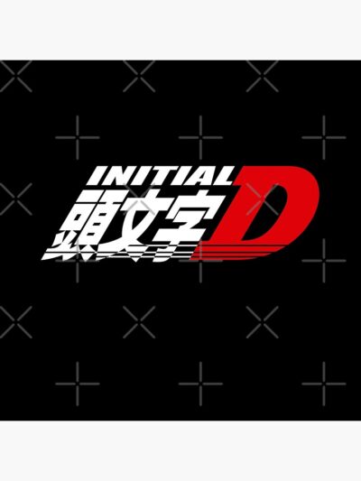 Alternative view of Anime Initial D Logo Classic Design Tapestry