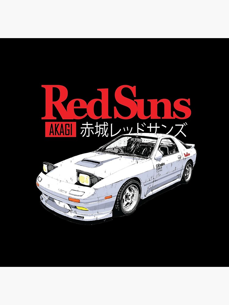Akagi Redsuns Ryosuke Takahashi Initial D Tapestry - Image 2