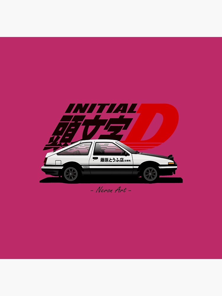 New Collection Ae 86 Initial D Bassic Tapestry - Image 2