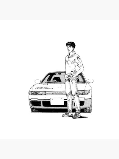 Alternative view of Hot Manga Initial D Iketani Basic Tapestry