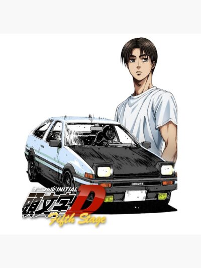 Alternative view of Best Selling Takumi Initial D Classic Tapestry