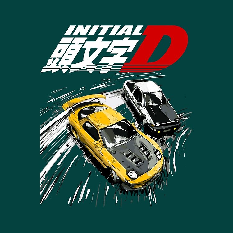 Initial D Mountain Drift Racing Tandem Ae86 Tote Bag - Image 2