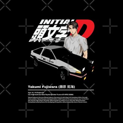 Alternative view of New Design Initial D Takumi Colorfull Tote Bag