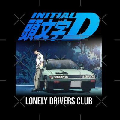 Alternative view of Initial D Lonely Drivers Club Tote Bag