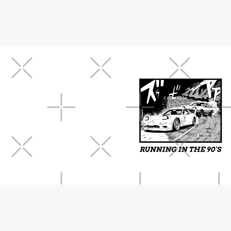 Initial D Manga Running In The 90 S Ae86 Vs Rx7 Mug - Image 3