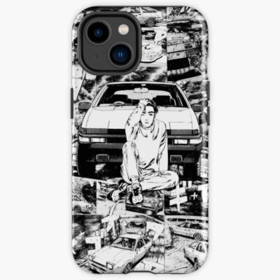 Initial D Manga Takumi Fujiwara Ae86 Iphone Case