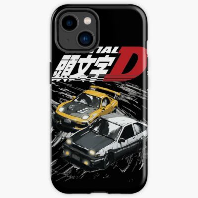 Mountain Drift Racing Initial D Ae86 Vs Fd Rx 7 Iphone Case