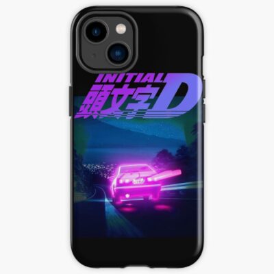 Initial D Neon Light Ae86 Iphone Case