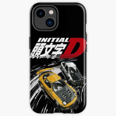 Initial D Mountain Drift Racing Ae86 Vs Fd Rx 7 Iphone Case