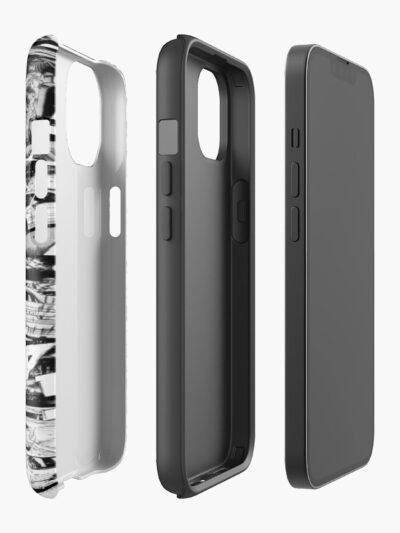 Alternative view of Initial D Manga Takumi Fujiwara Ae86 Iphone Case