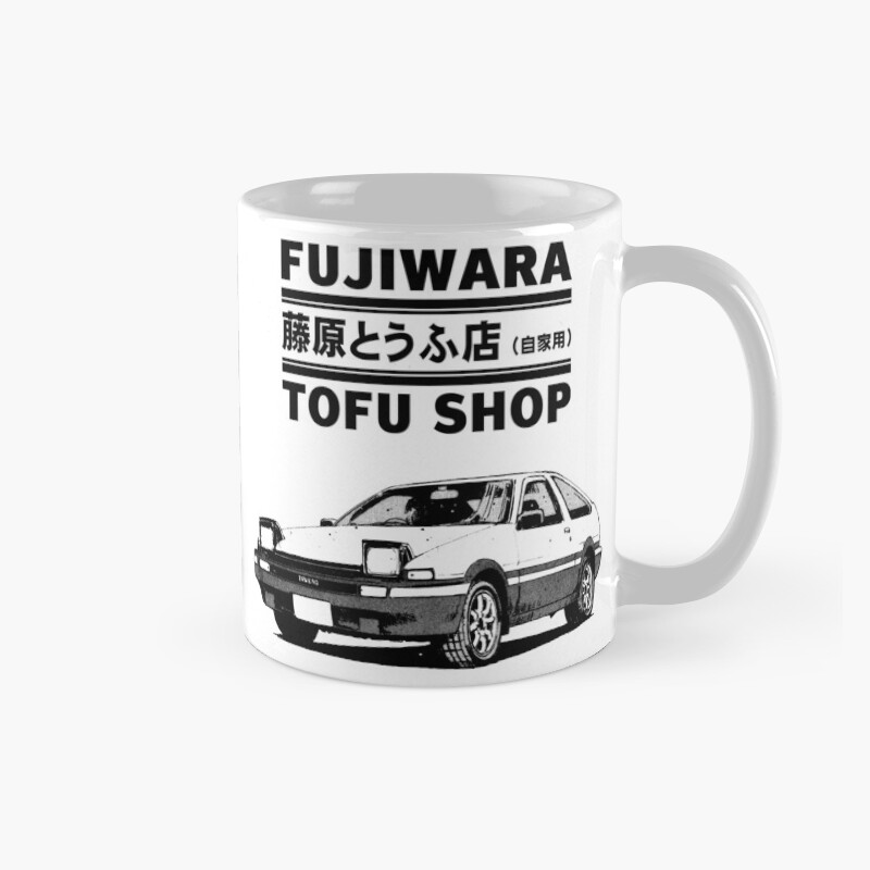 Initial D Takumi Fujiwara Ae86 Basic Mug