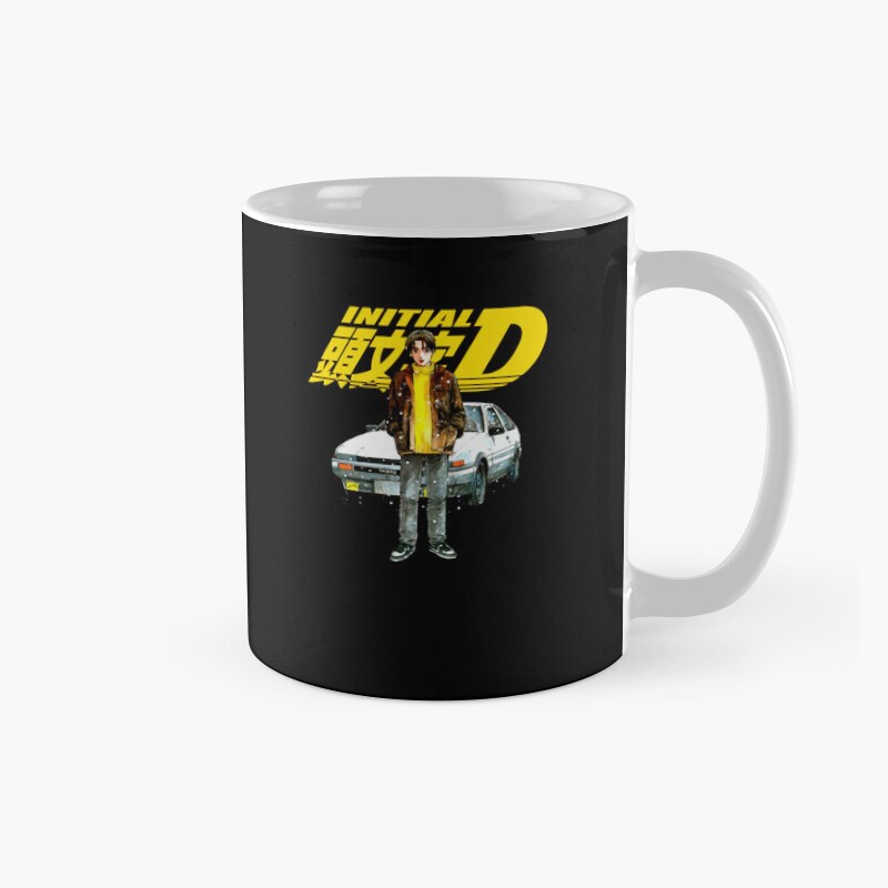 Initial D Anime Takumi Fujiwara Colorfull Mug