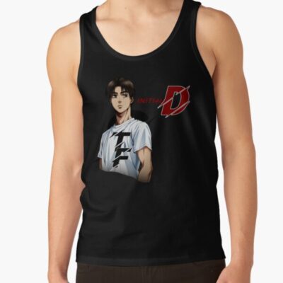 Alternative view of New Design Initial D Takumi Fujiwara Tank Top