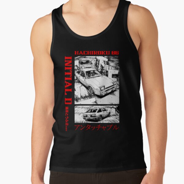 Best Design Initial D Hachiroku 86 Tank Top