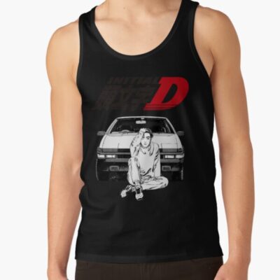 Alternative view of Initial D Takumi Fujiwara Vintage Design Tank Top