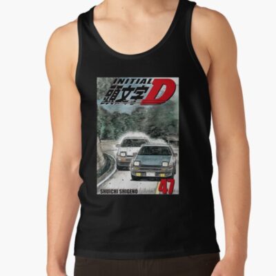New Collection Initial D Vintage Design Tank Top