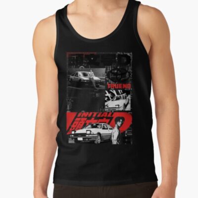 Alternative view of New Design Initial D Takumi Fujiwara Classic Tank Top