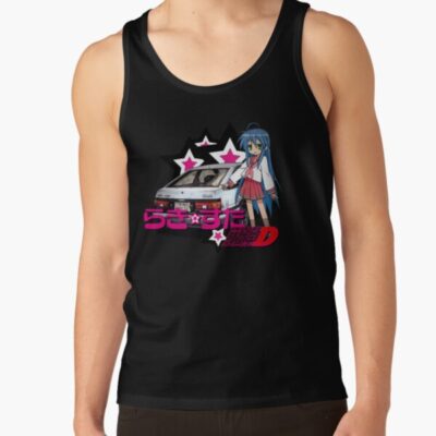 Alternative view of Lucky Star Konata Intitial D Tank Top