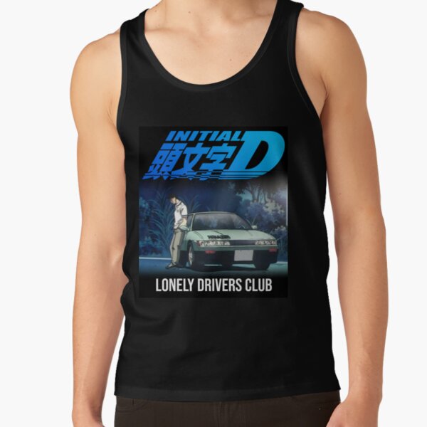 Initial D Lonely Drivers Club Tank Top - Image 2