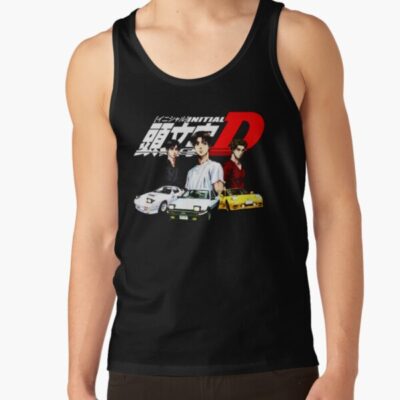 Initial D Main Characters Funny Tank Top