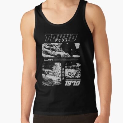New Design Initial D Retro Tank Top