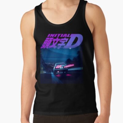 Hot Collection Initial D Neon Ae86 Retro Tank Top