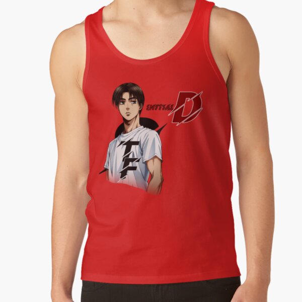 New Design Initial D Takumi Fujiwara Tank Top - Image 4