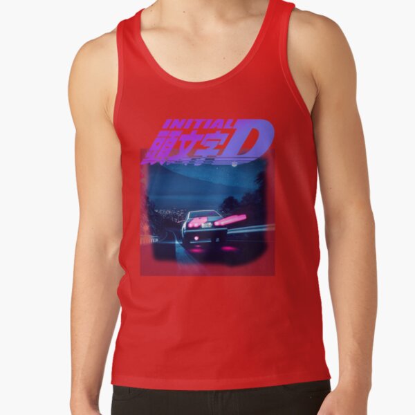 Best Selling Initial D Neon Ae86 Tank Top - Image 4