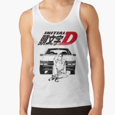 Initial D Takumi Fujiwara Vintage Design Tank Top