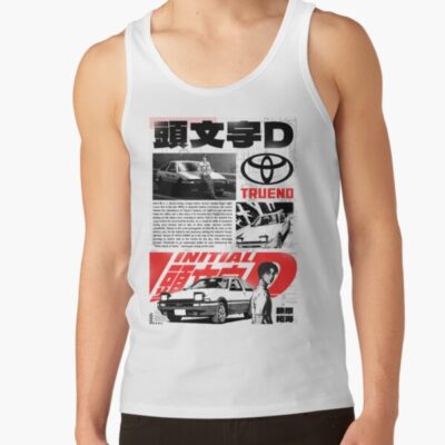 New Design Initial D Takumi Fujiwara Classic Tank Top