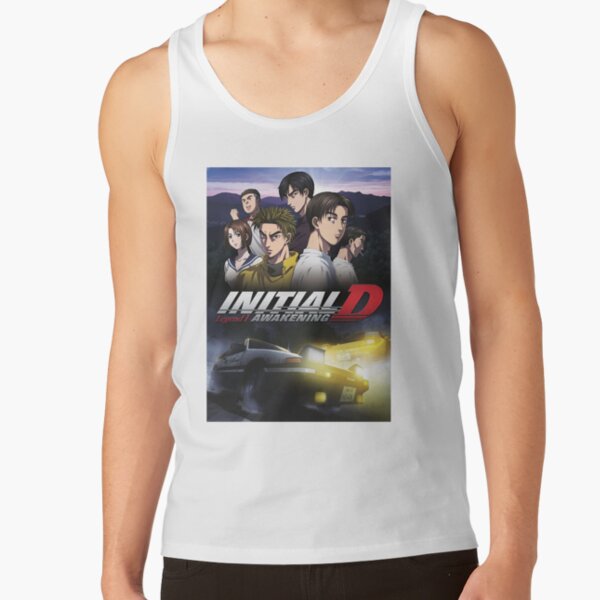 Hot Anime Initial D Characters Cute Tank Top