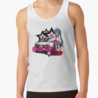 Lucky Star Konata Intitial D Tank Top