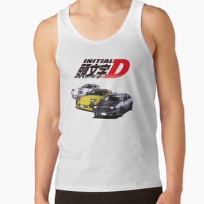 Initial D Ae86 And Rx7 Sketch Tank Top
