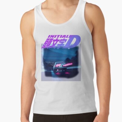 Best Selling Initial D Neon Ae86 Tank Top