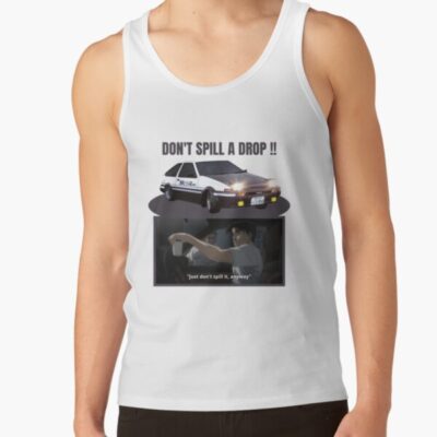Anime Initial D Takumi Fujiwara Retro Tank Top