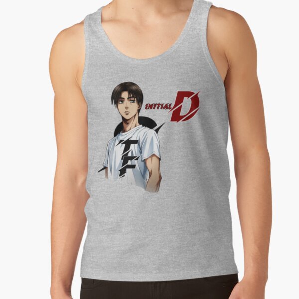 New Design Initial D Takumi Fujiwara Tank Top - Image 3