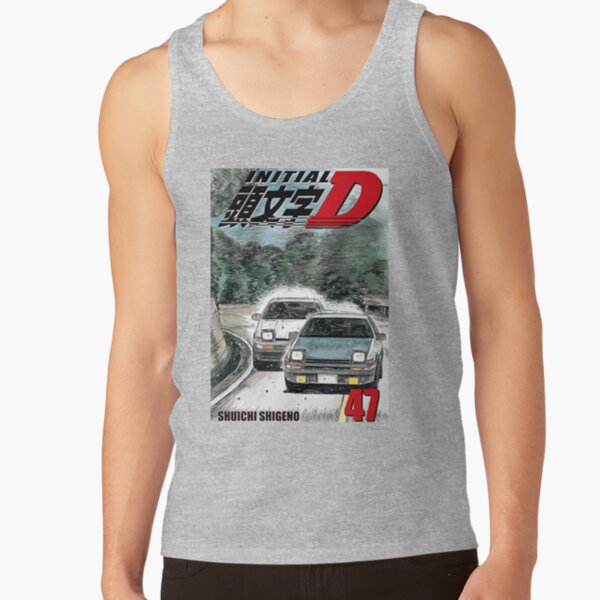 New Collection Initial D Vintage Design Tank Top - Image 3