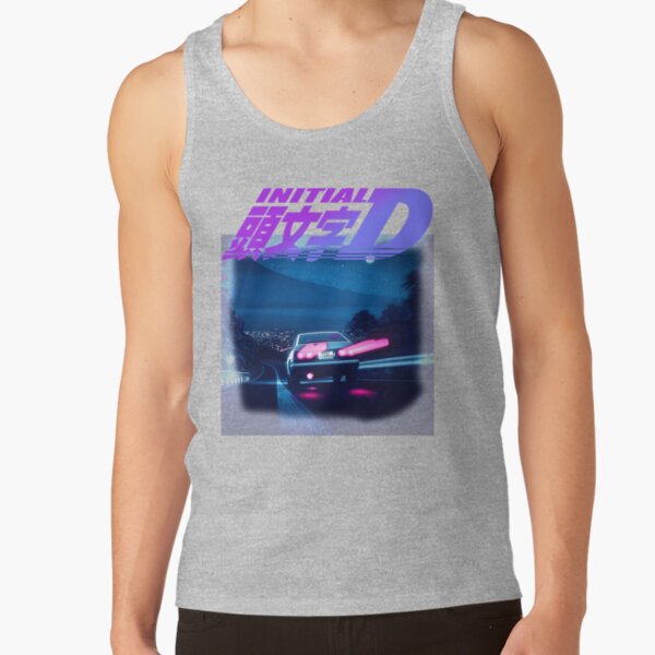 Best Selling Initial D Neon Ae86 Tank Top - Image 3