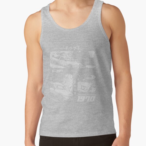 New Design Initial D Retro Tank Top - Image 3