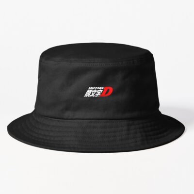 Initial D Logo Classic Design  Bucket Hat