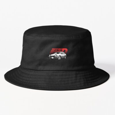 Initial D Manga Ae86 Classic Design Bucket Hat