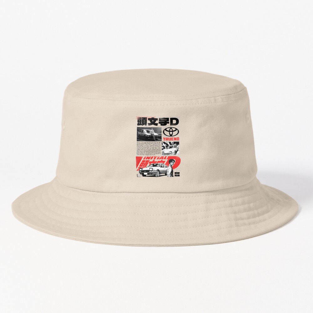 Hot Design Initial D Takumi Fujiwara Unique Bucket Hat