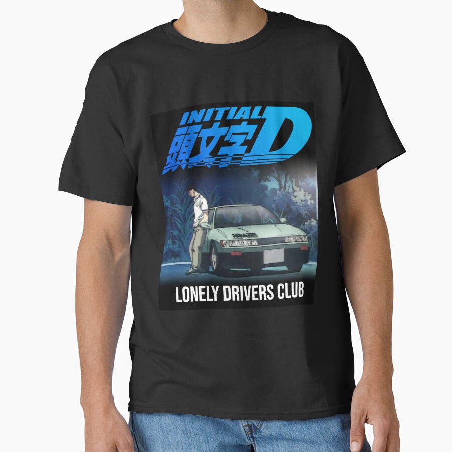 Initial D Lonely Drivers Club T-shirt - Image 2