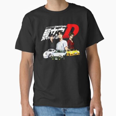 Initial D Main Characters Funny T-shirt