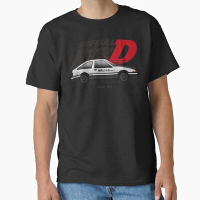 Alternative view of New Collection Ae 86 Initial D Bassic T-shirt