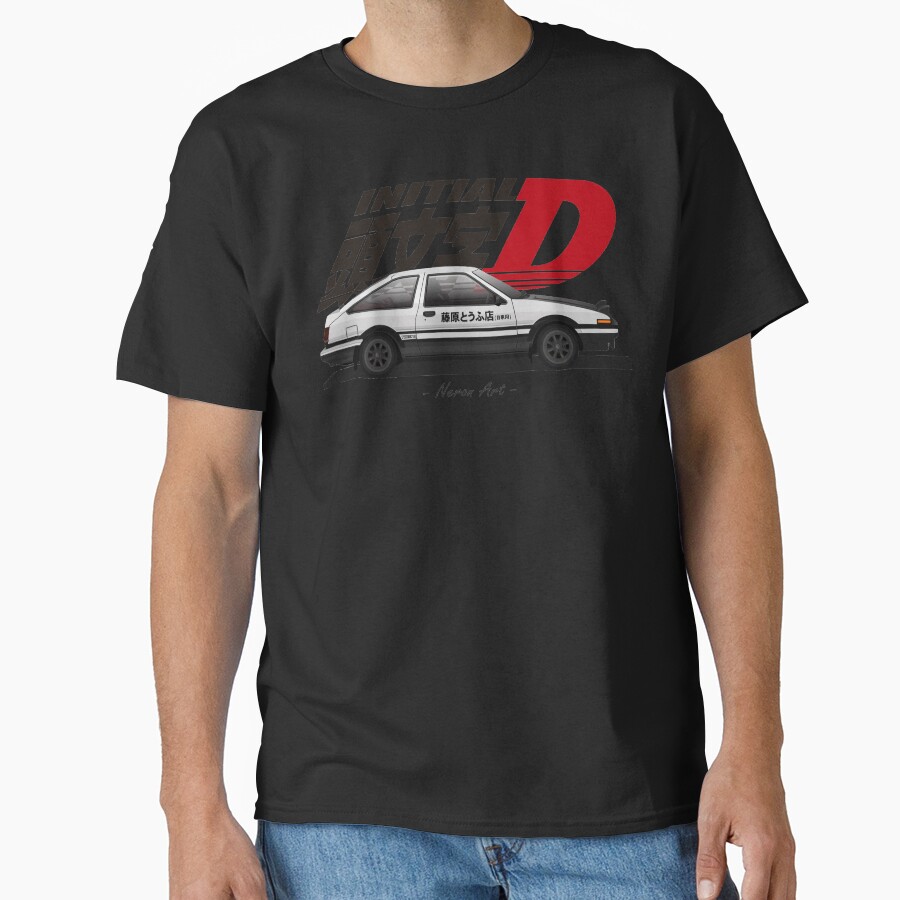 New Collection Ae 86 Initial D Bassic T-shirt - Image 2
