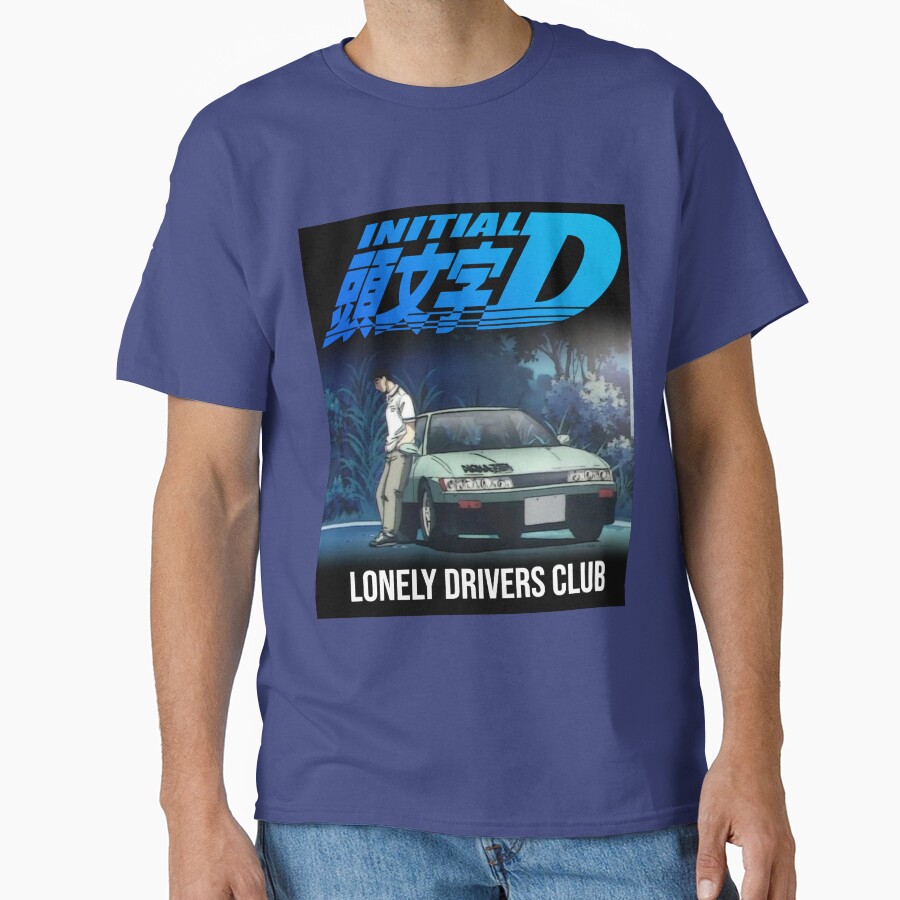 Initial D Lonely Drivers Club T-shirt - Image 4