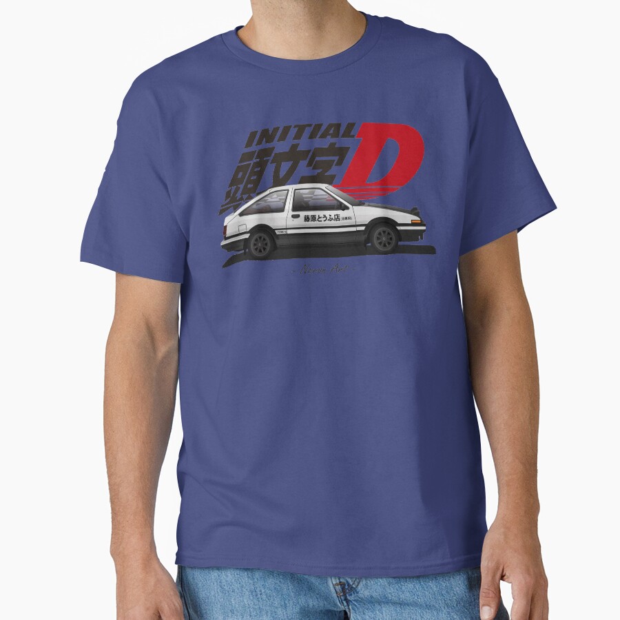 New Collection Ae 86 Initial D Bassic T-shirt - Image 4